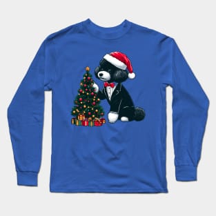 Poodle Dog Christmas Long Sleeve T-Shirt